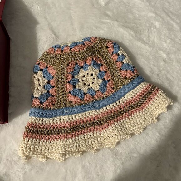 Gucci patterned Knitted Beanie bucket Hat main image 4